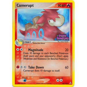 Camerupt - 36/110 (Reverse Foil)