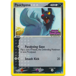 Poochyena - 80/110 (Reverse Foil)