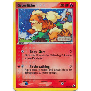 Growlithe - 55/92 (Reverse Foil)