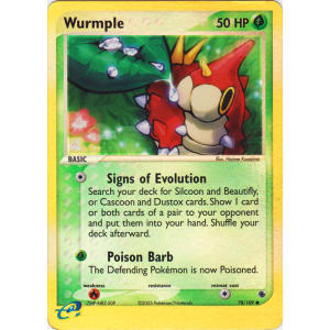 Wurmple - 78/109 (Reverse Foil)