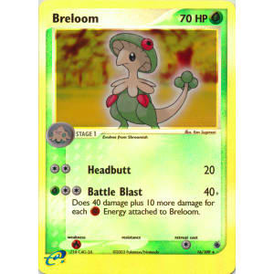 Breloom - 16/109 (Reverse Foil)