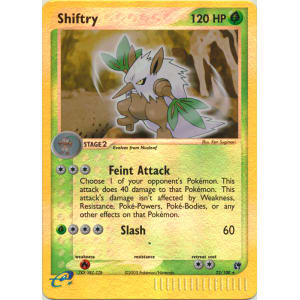 Shiftry - 22/100 (Reverse Foil)