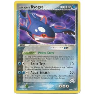 Team Aqua's Kyogre (Non-Holo) - 3/95