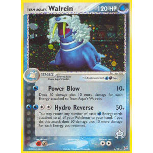 Team Aqua's Walrein - 6/95