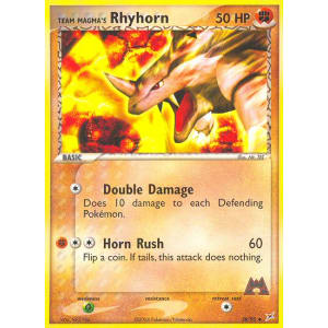 Team Magma's Rhyhorn - 38/95