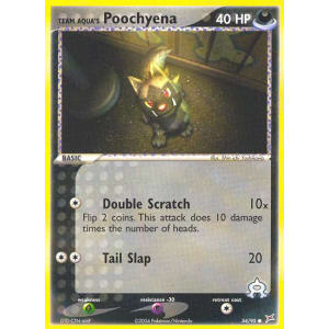 Team Aqua's Poochyena - 54/95
