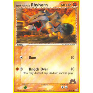 Team Magma's Rhyhorn - 68/95
