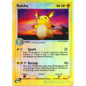 Raichu - 13/95 (Reverse Foil)