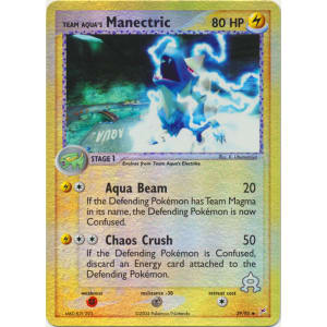 Team Aqua's Manectric - 29/95 (Reverse Foil)