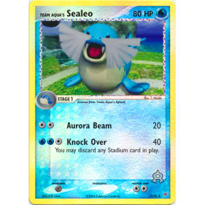 Team Aqua's Sealeo - 31/95 (Reverse Foil)