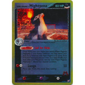 Team Magma's Mightyena - 37/95 (Reverse Foil)