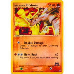 Team Magma's Rhyhorn - 38/95 (Reverse Foil)