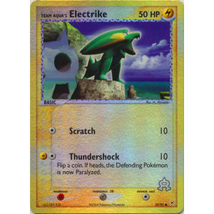 Team Aqua's Electrike - 52/95 (Reverse Foil)