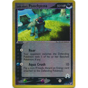 Team Aqua's Poochyena - 55/95 (Reverse Foil)