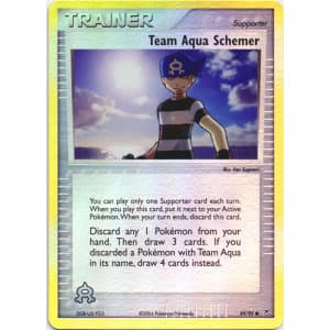 Team Aqua Schemer - 69/95 (Reverse Foil)