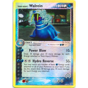 Team Aqua's Walrein - 6/95 (Reverse Foil)