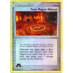 Team Magma Hideout - 83/95 (Reverse Foil)