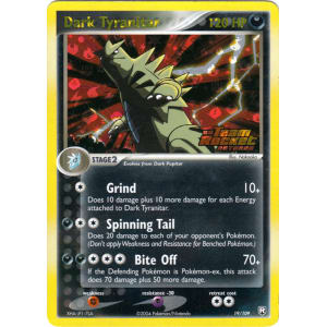Dark Tyranitar - 19/109 (Reverse Foil)