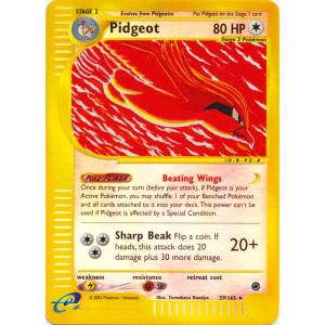 Pidgeot - 59/165 (Reverse Foil)