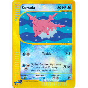 Corsola - 102/165 (Reverse Foil)