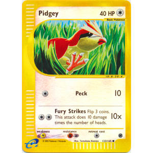 Pidgey - 123/165 (Reverse Foil)