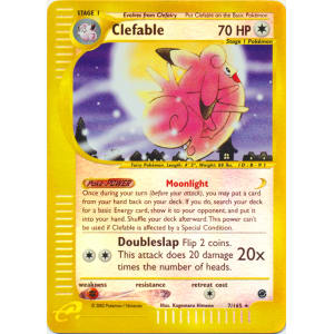 Clefable - 7/165 (Reverse Foil)