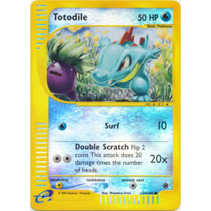 Totodile - 134/165 (Reverse Foil)