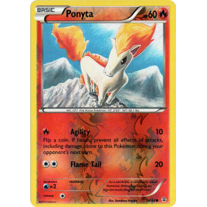 Ponyta - 14/83 (Reverse Foil)