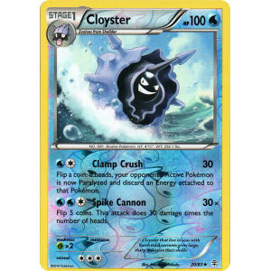 Cloyster - 20/83 (Reverse Foil)