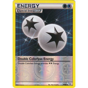 Double Colorless Energy - 74/83 (Reverse Foil)