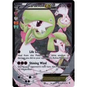 Carta Pokemon Gardevoir Ex (rc30/32) + Brindes