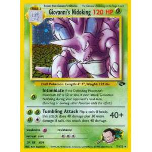 Giovanni's Nidoking - 7/132