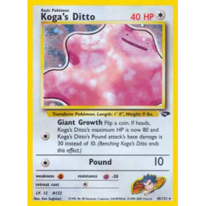 Koga's Ditto - 10/132