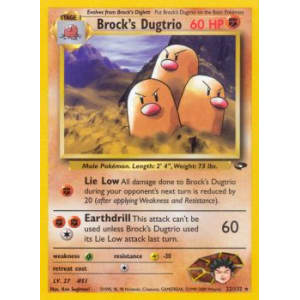 Brock's Dugtrio - 22/132