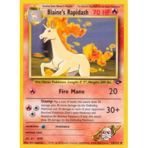 Blaine's Rapidash - 33/132