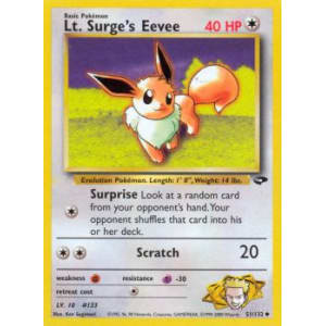 Lt. Surge's Eevee - 51/132