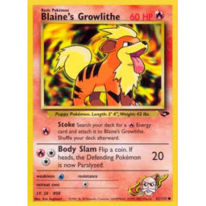 Blaine's Growlithe - 62/132