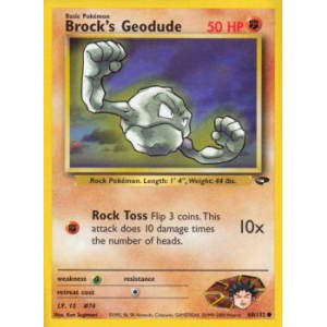 Brock's Geodude - 68/132