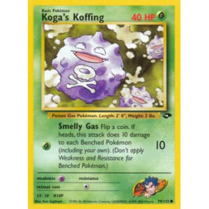 Koga's Koffing - 79/132