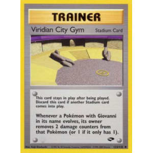 Viridian City Gym - 123/132