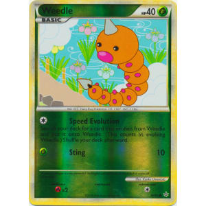 Weedle - 69/95 (Reverse Foil)