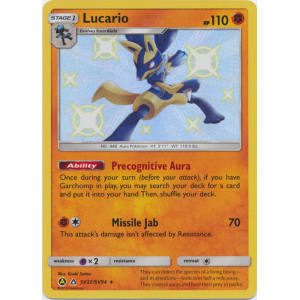 Pokemon Trading Card Game Hidden Fates Single Card Shiny Rare Lucario SV22  - ToyWiz