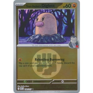 Team Rocket's Diglett - 100/217 (Energy Foil)