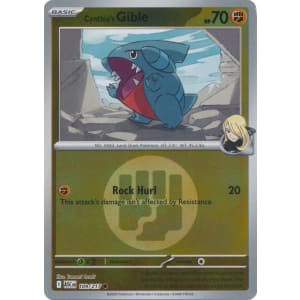 Cynthia's Gible - 109/217 (Energy Foil)