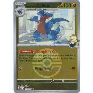 Cynthia's Gabite - 110/217 (Ball Foil)