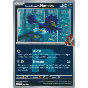 Team Rocket's Murkrow - 126/217 (Rocket Foil)