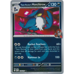 Team Rocket's Honchkrow - 127/217 (Energy Foil)