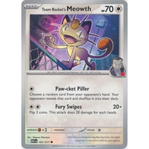 Team Rocket's Meowth - 161/217