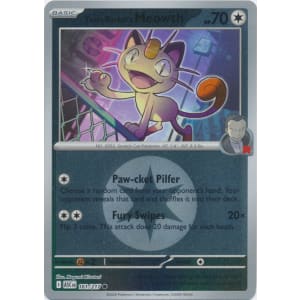Team Rocket's Meowth - 161/217 (Energy Foil)
