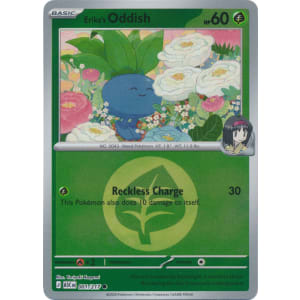 Erika's Oddish - 001/217 (Energy Foil)